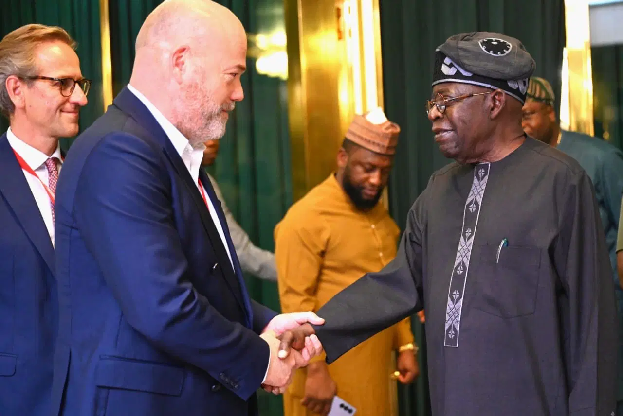 Tinubu receives Denmark’s richest man, Anders Povlsen in Aso Rock