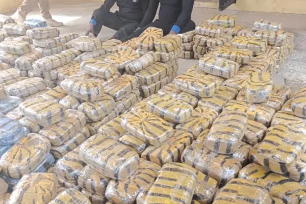 Troops nab 2 fake policemen with vehicles loaded with cannabis