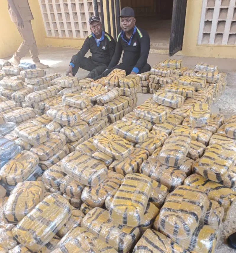 Troops nab 2 fake policemen with vehicles loaded with cannabis