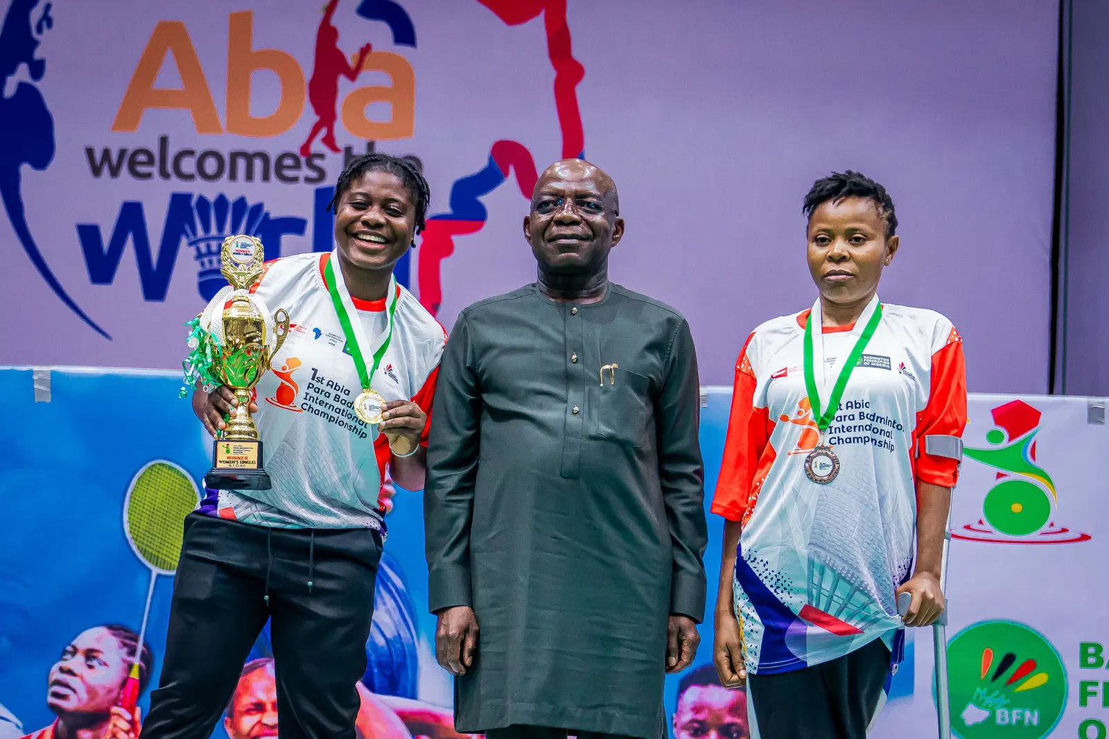 Nigeria wins 3 gold, other medals as int’l para badminton championship ends in Abia