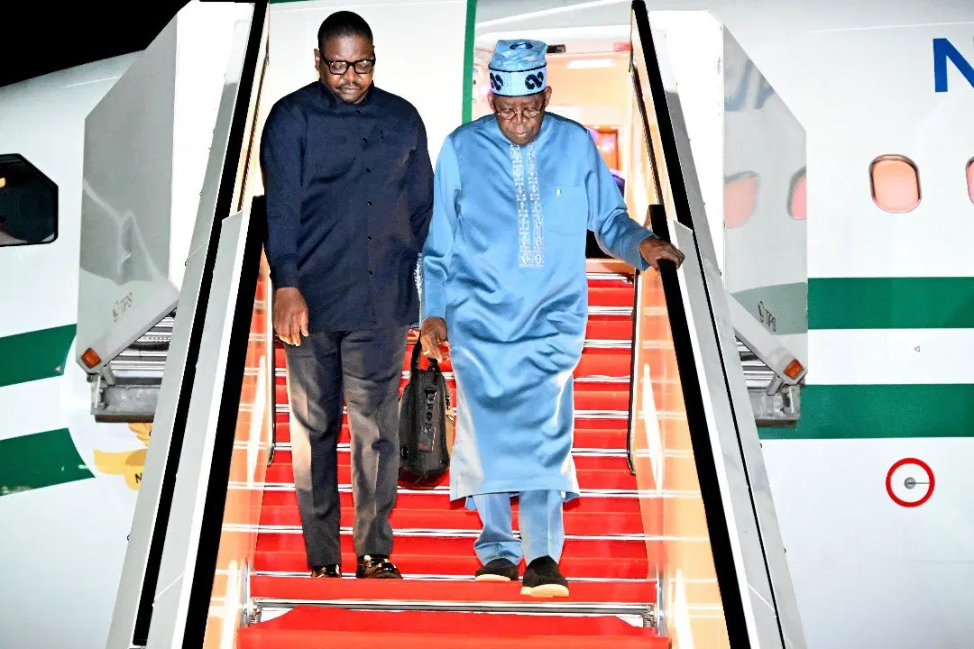 Tinubu returns to Abuja after Aqaba Process meeting