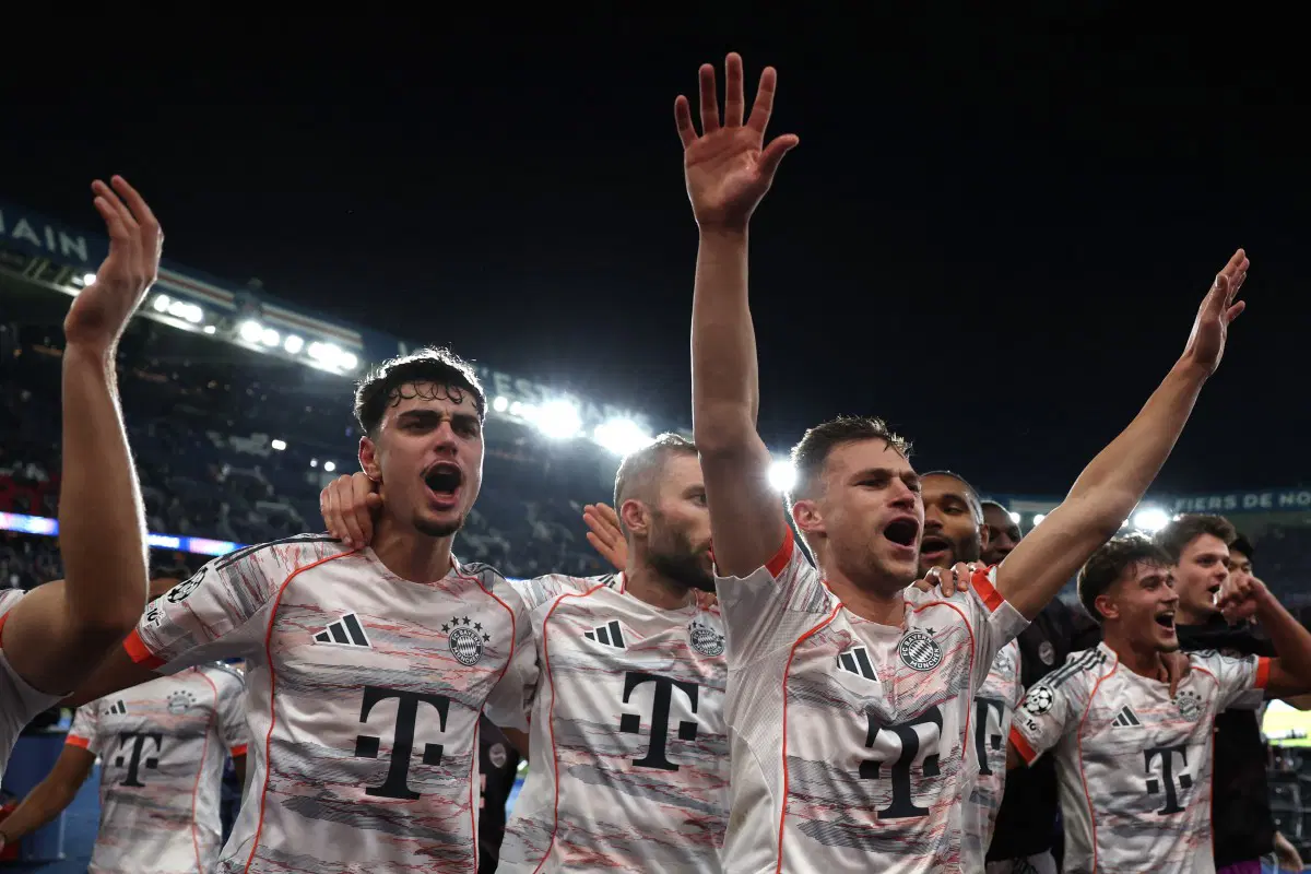 Bayern beat defending champions PSG 2-1 in Paris