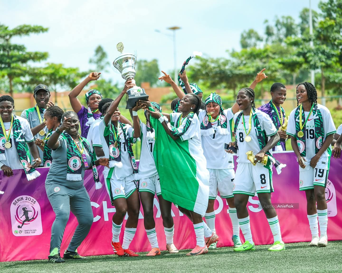 Falconets pip Benin to end WAFU B U-20 Girls Cup in style