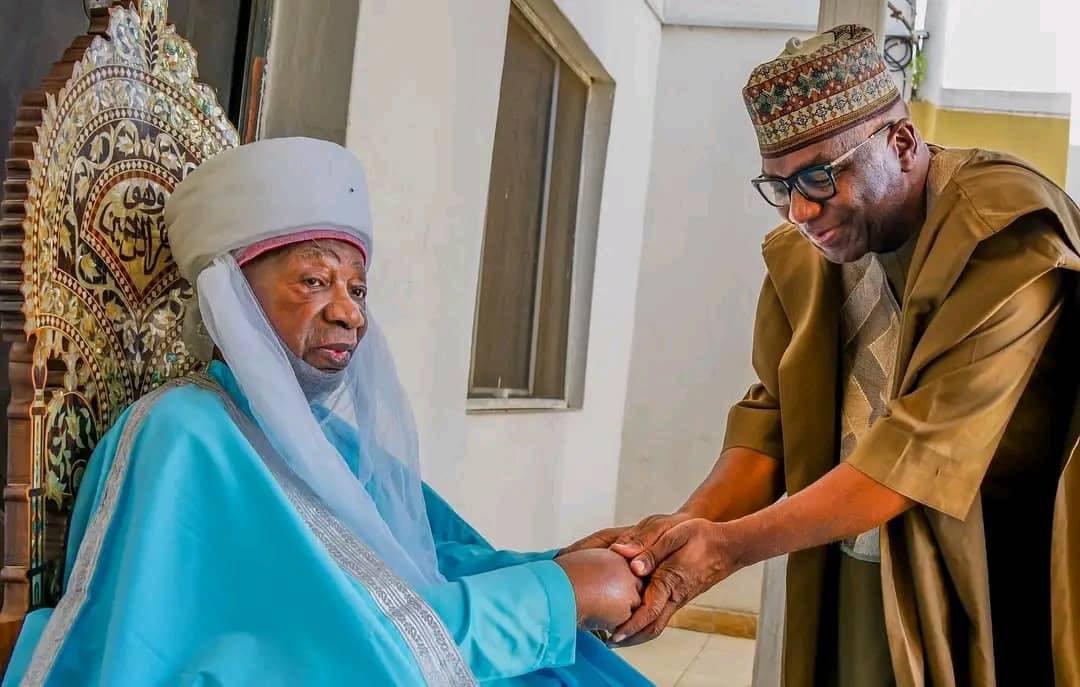 Gov AbdulRazaq celebrates Emir of Ilorin on 30th anniversary