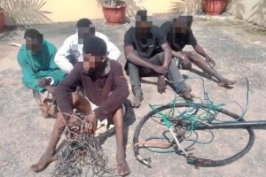 NSCDC arrests five for vandalising transformers, streetlights in Ilorin
