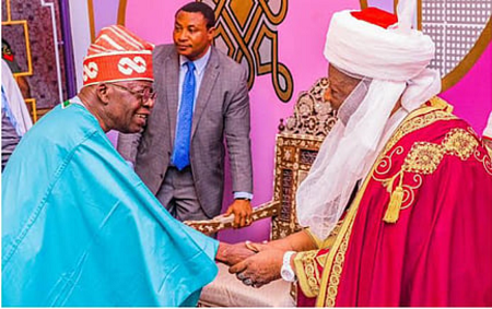 Tinubu hails Emir of Ilorin on 30th coronation anniversary
