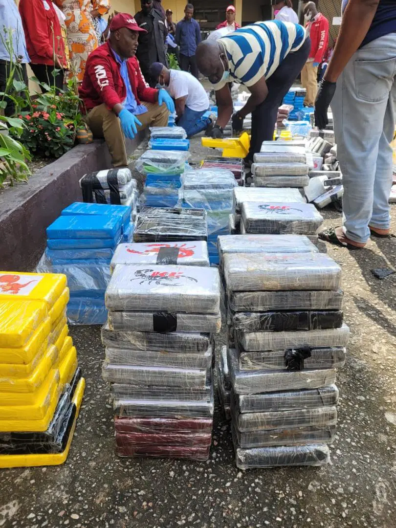NDLEA seizes N338B cocaine, teams up with US, UK to crack cartel