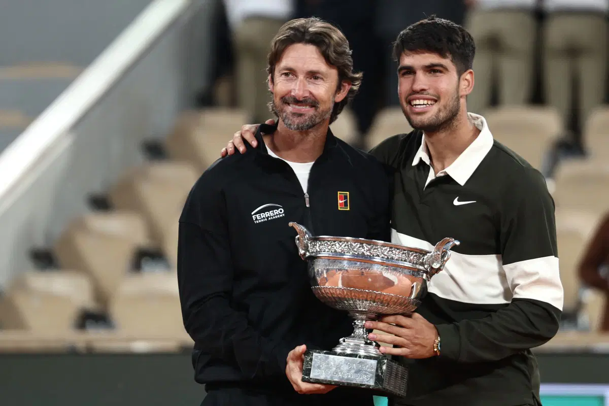 Tennis world number one Alcaraz splits with coach after 7 years