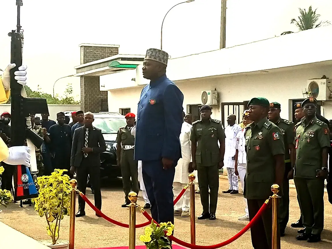 BREAKING: Gen Musa assumes duty as new Defence Minister