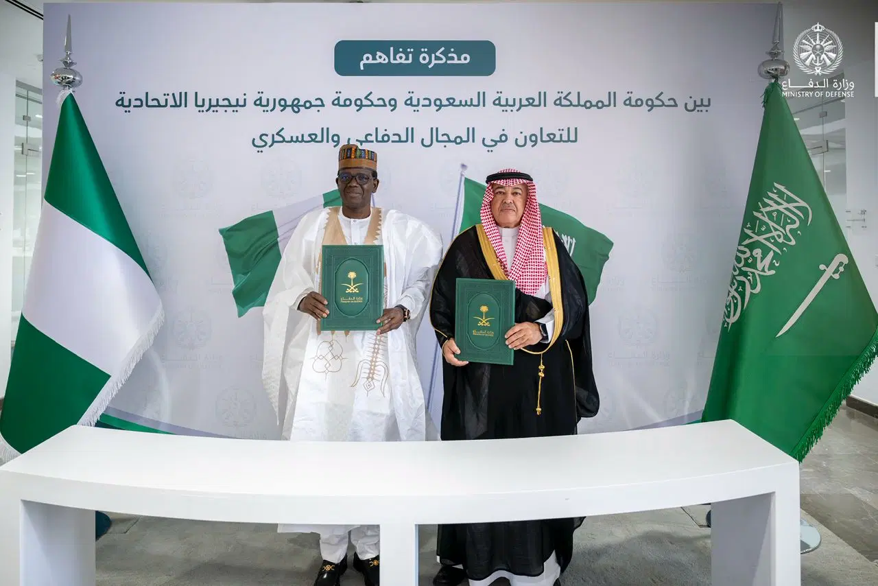 Nigeria, Saudi Arabia sign defence pact