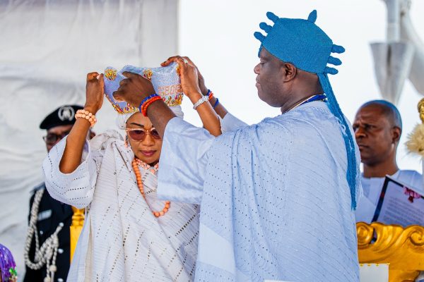 Ooni confers ‘Yeye Asiwaju Gbogbo Ile-Oodua’ title on Nigeria First Lady, Remi Tinubu