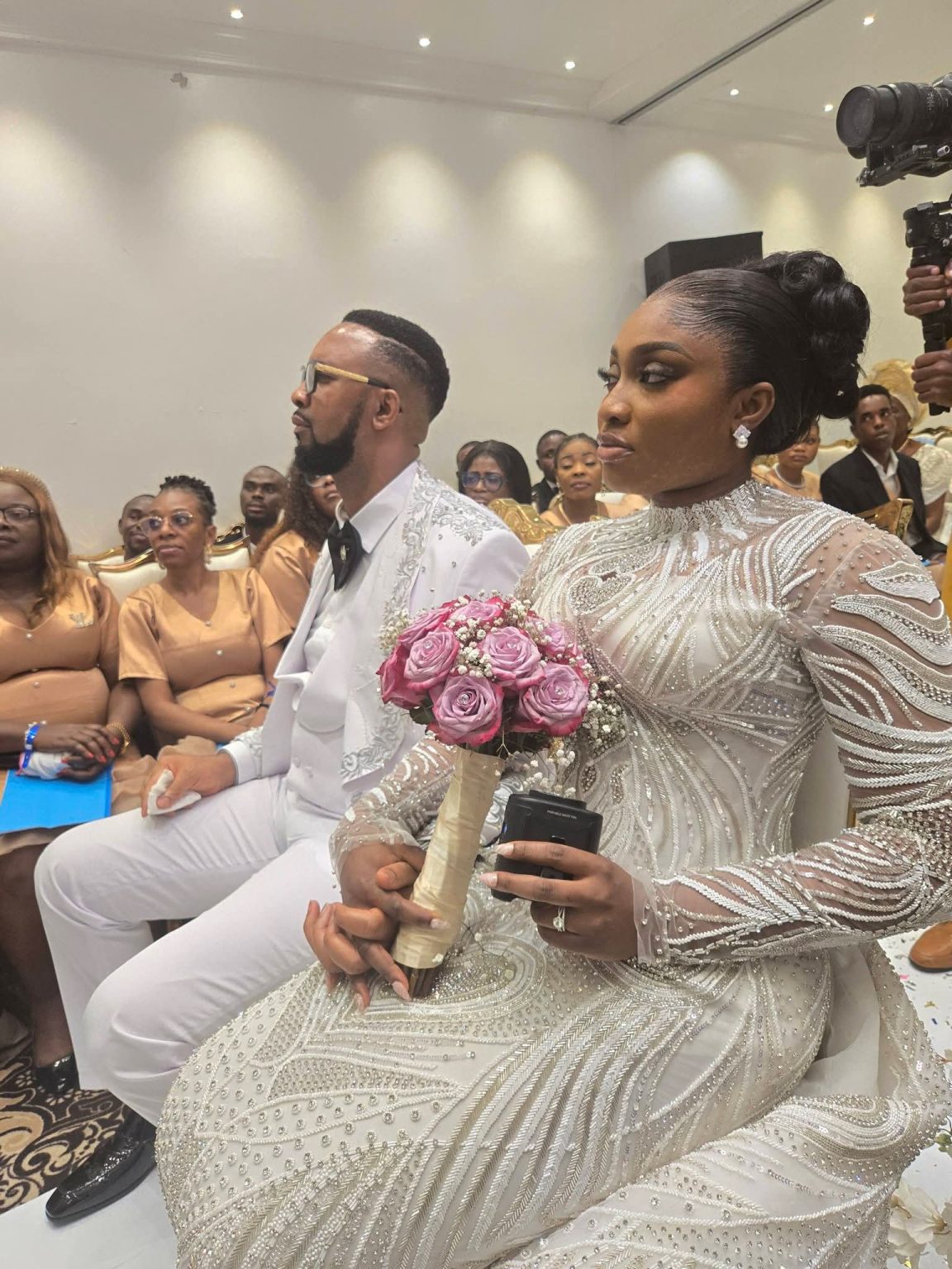 Chris Okafor ties knot with partner amid actress Doris Ogala’s outburst