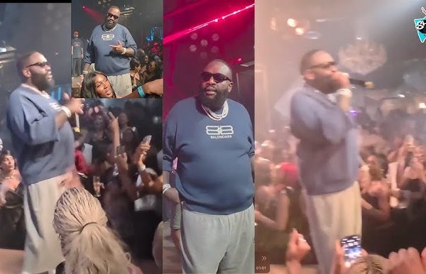 Rick Ross stuns Lagos clubbers with surprise performance