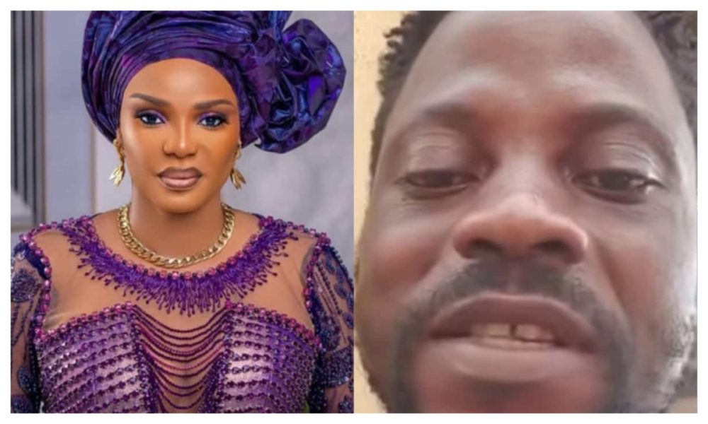 Allwell Ademola’s brother seeks Iyabo Ojo’s forgiveness at sister’s burial