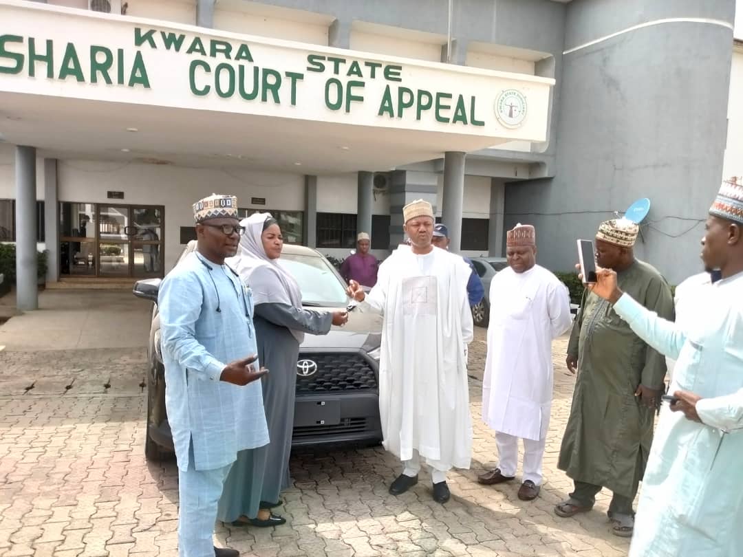 KWSG presents 2025 Toyota Corolla Cross to former Shariah Court CR