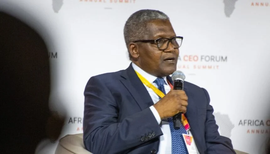 Naira could hit N1,100 to $1 in 2026, says Dangote