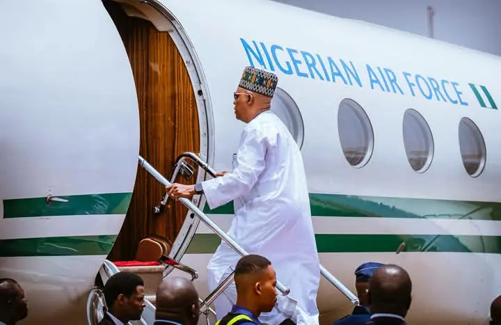 VP Shettima departs for Ethiopia to represent Tinubu at AU Summit