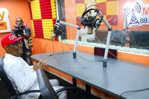 Wike unveils new radio station in Rivers