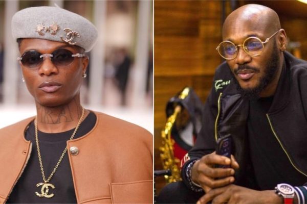 ‘Old man’ – Wizkid blasts 2Baba for rating Burna Boy over him on global stage