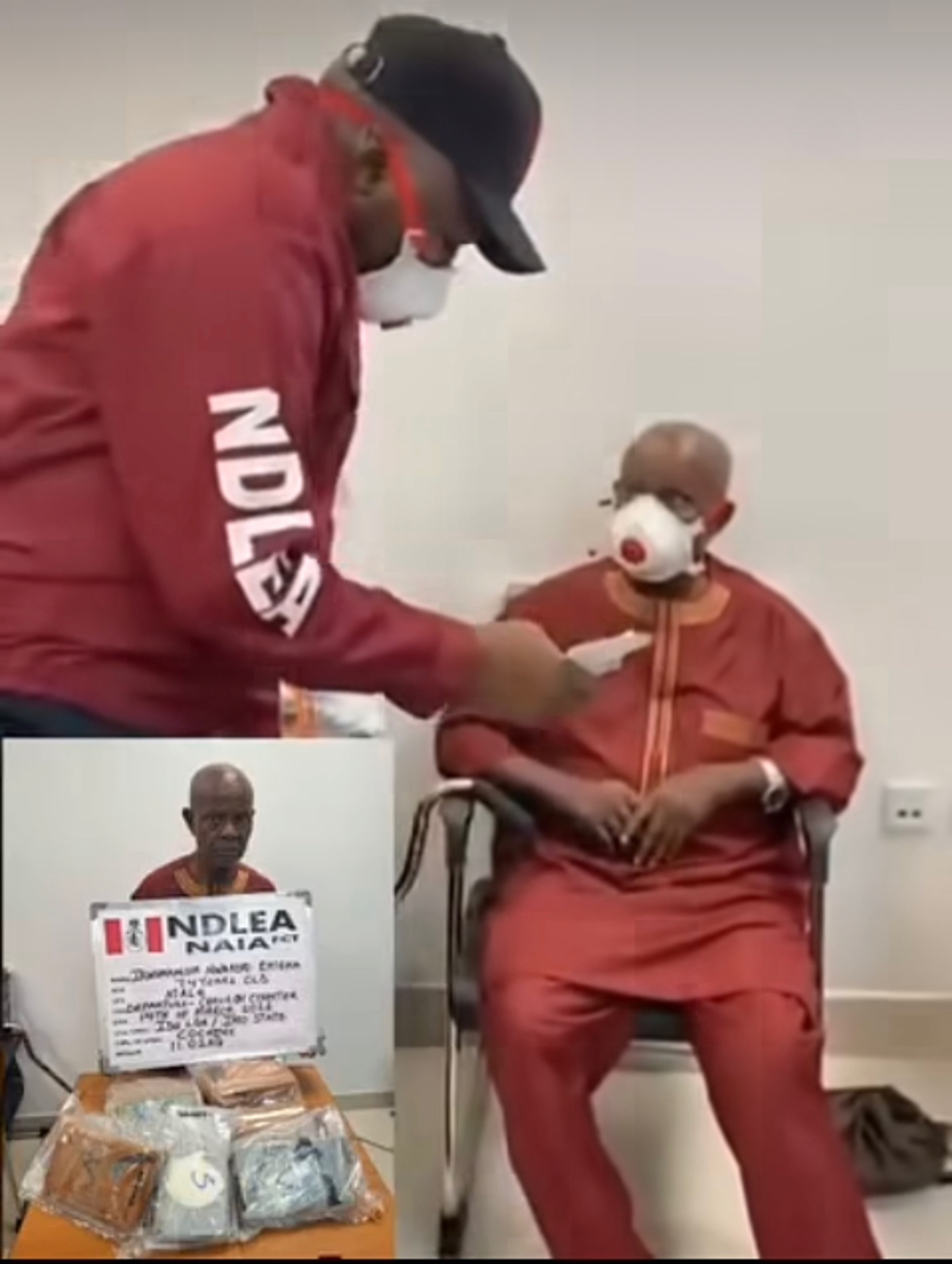 NDLEA arrests 74-year-old man with 11kg Cocaine at Abuja airport