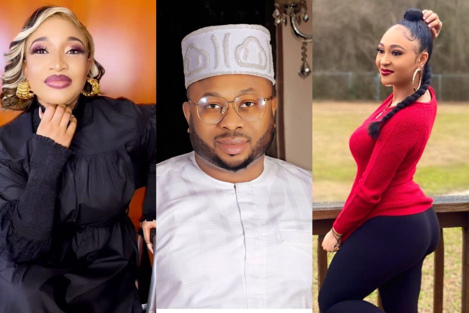 Churchill replies fan who challenged him for not celebrating wife, Tonto Dikeh on Mother’s Day