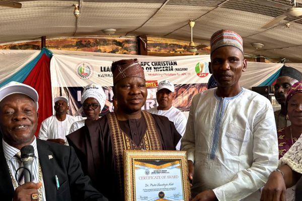 Kwara Christian leaders honour Toyin Alabi, affirm growing political influence