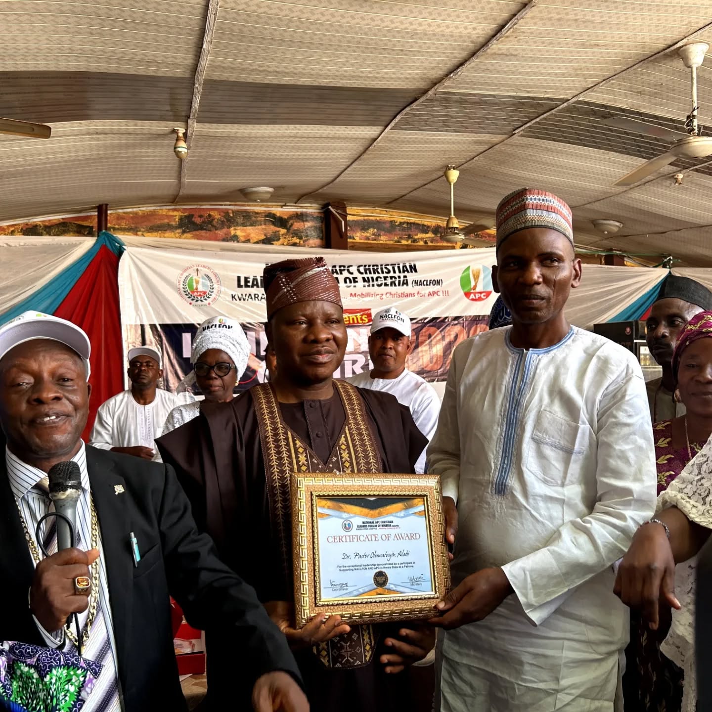 Kwara Christian leaders honour Toyin Alabi, affirm growing political influence