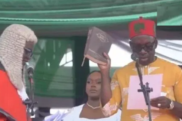 Soludo sworn in for second term in office