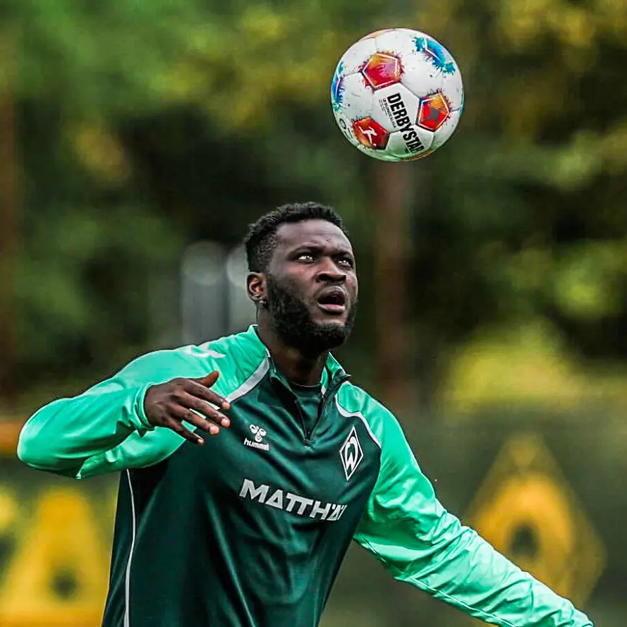 Bundesliga: Werder Bremen star applauds Boniface’s training comeback