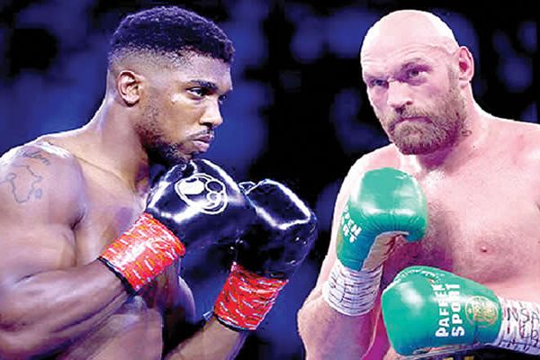 You’re a clout chaser, Joshua rejects Fury ring challenge