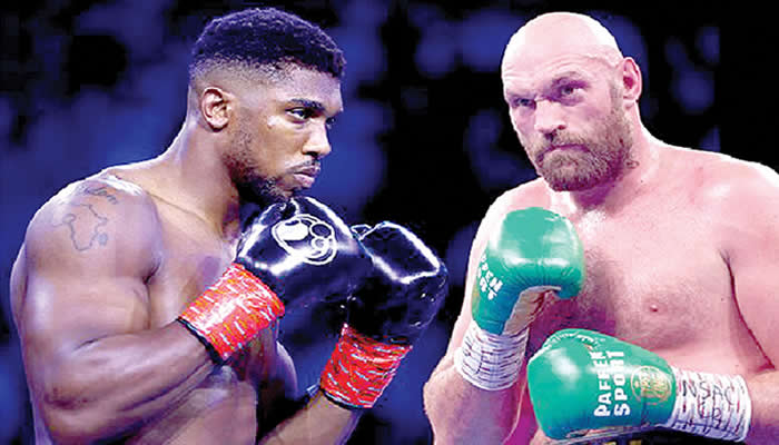 You’re a clout chaser, Joshua rejects Fury ring challenge
