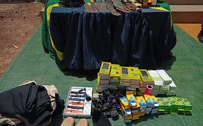 Police recover ammunition hidden inside garri bag, arrest kidnapper, cultists in Kwara