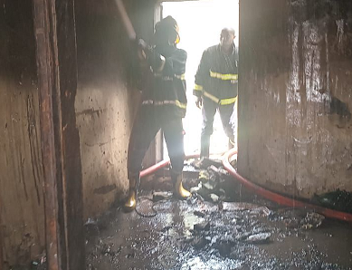 Fire razes shop in Kwara residential building