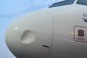 Again, United Nigeria Airlines suffers bird strike