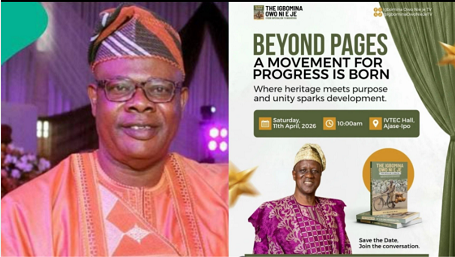 Yinka Quadri to spotlight Igbomina heritage at book launch