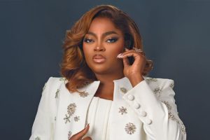 Funke Akindele, others stranded at London airport over Air Peace flight delay