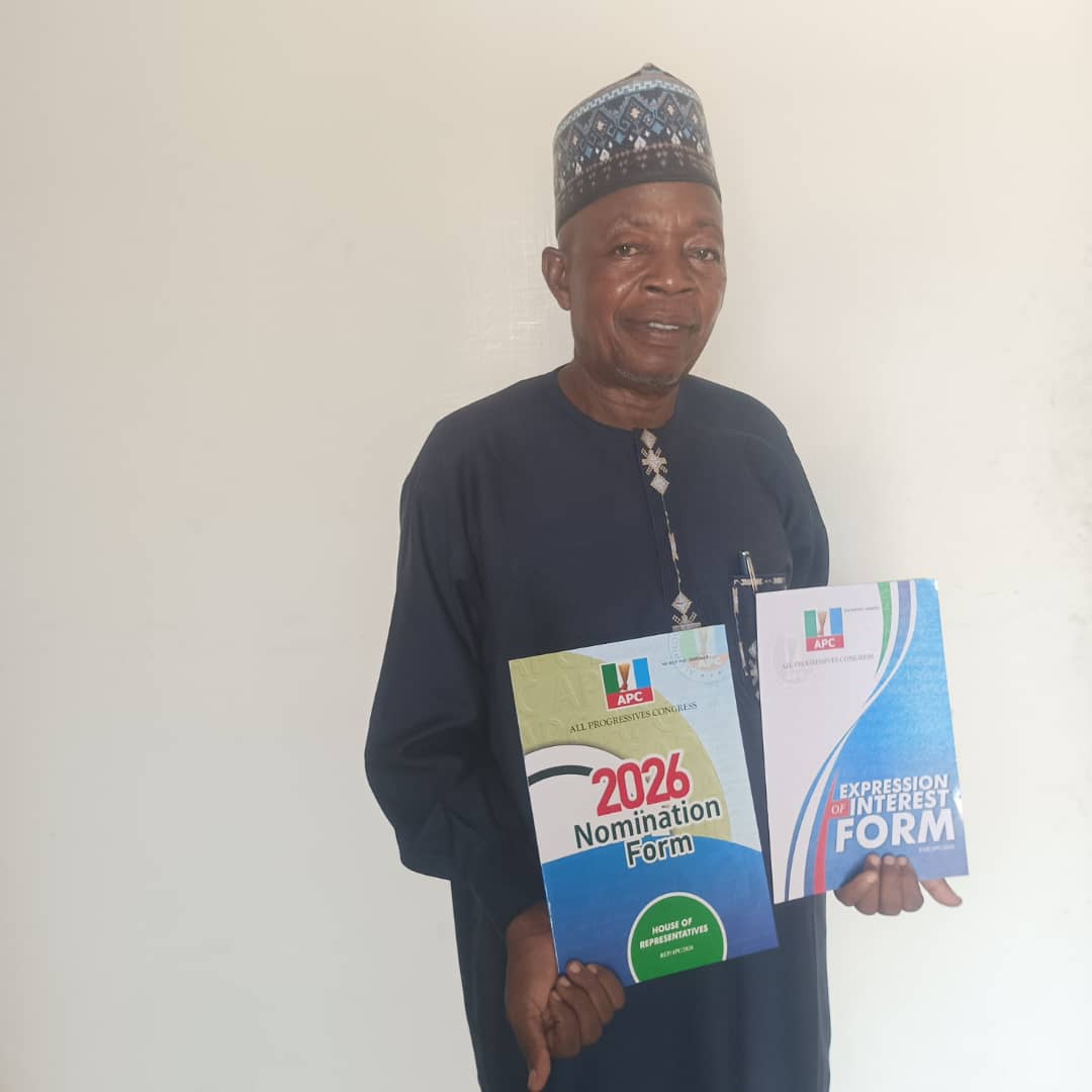 Monde Aliyu Umar picks APC Nomination forms, vows to win 2027 election