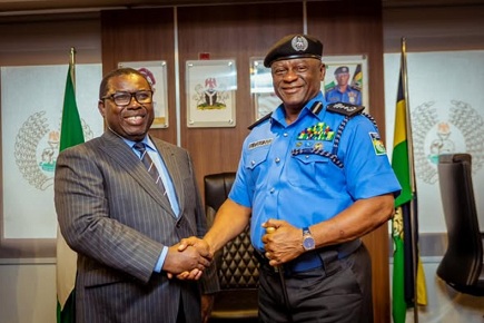 IGP Disu, INEC boss, Amupitan meet, strategize ahead of elections
