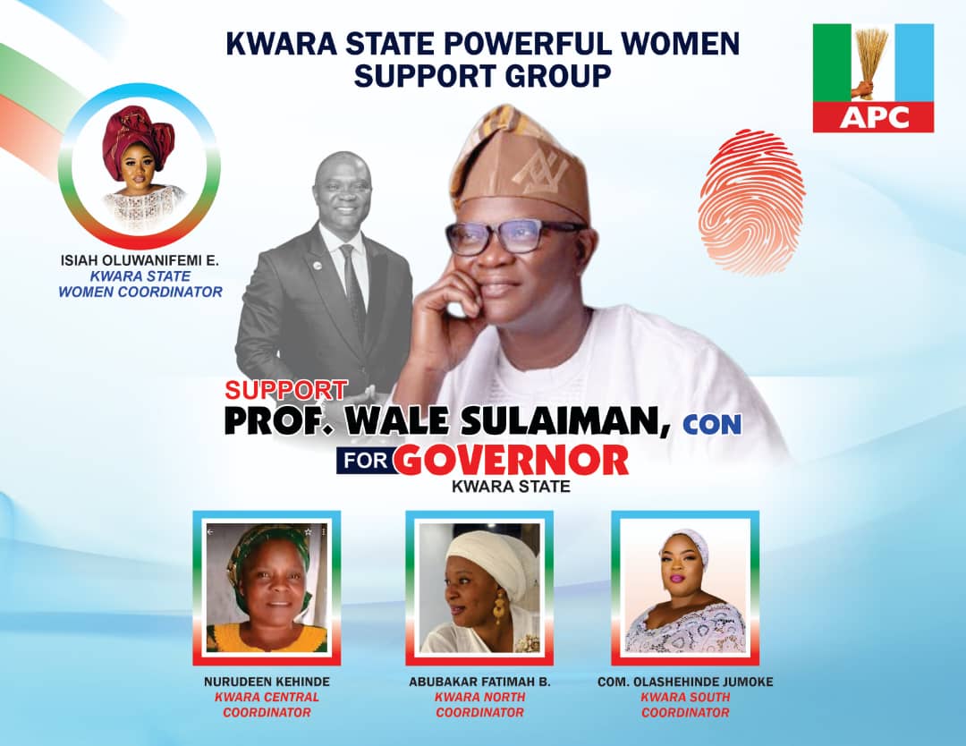 JUST-IN: Kwara Women across 16 LGAs declare support for Wale Sulaiman’s Guber bid