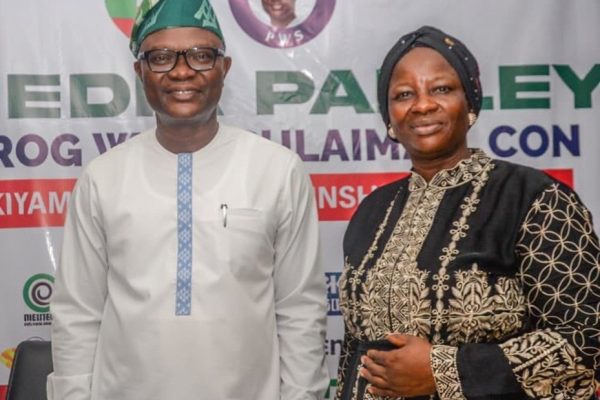 Wale Sulaiman celebrates former Oke-Ero Chairperson, Aminat Folake Yusuf, on birthday