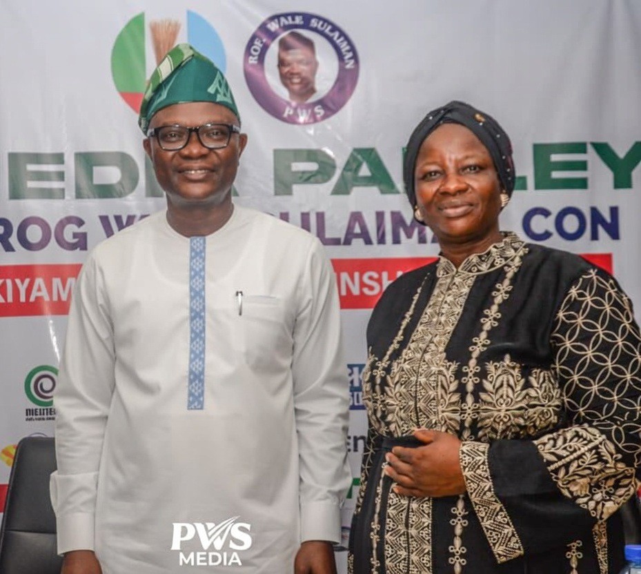 Wale Sulaiman celebrates former Oke-Ero Chairperson, Aminat Folake Yusuf, on birthday