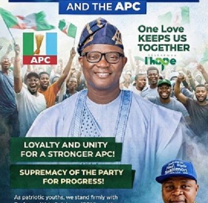 Kwara South Youth reaffirm support for Wale Sulaiman, APC