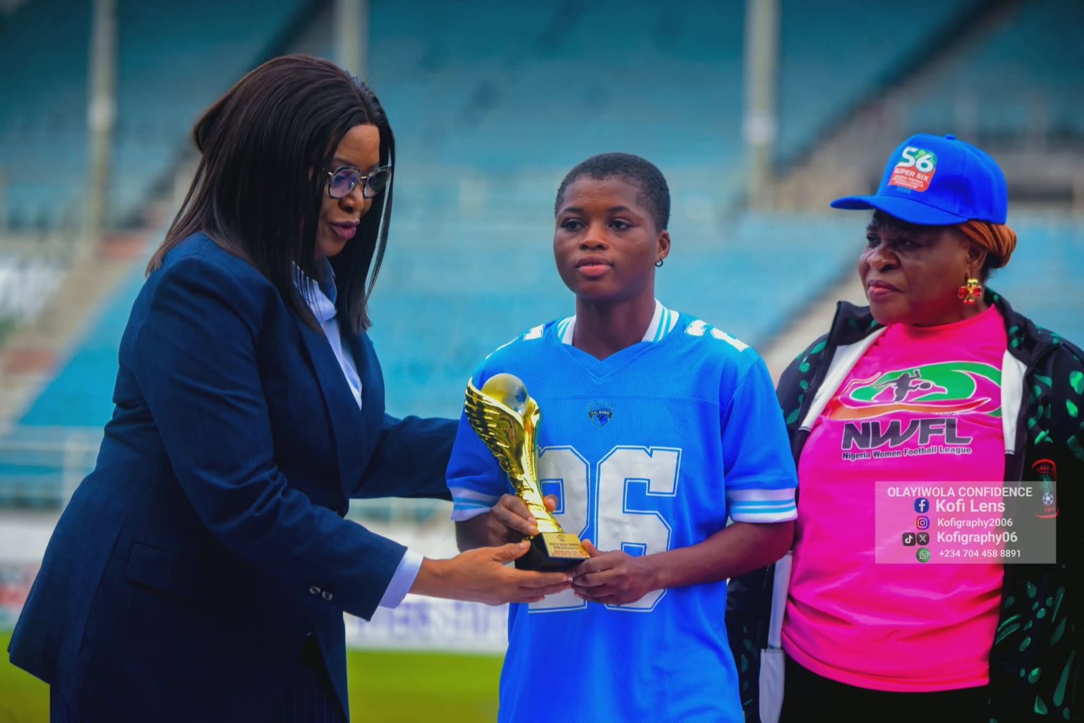 Robo Queens midfielder Adegbuyi wins 2025-26 NWFL Player of the Season