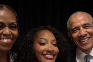 Michelle hosts Tems at new Obama presidential centre