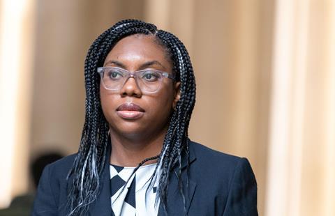 UK party accuses Kemi Badenoch of running scared over MP Farage’s resignation