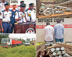 NSCDC arrests two for alleged theft, vandalism of TCN equipment in Ilorin