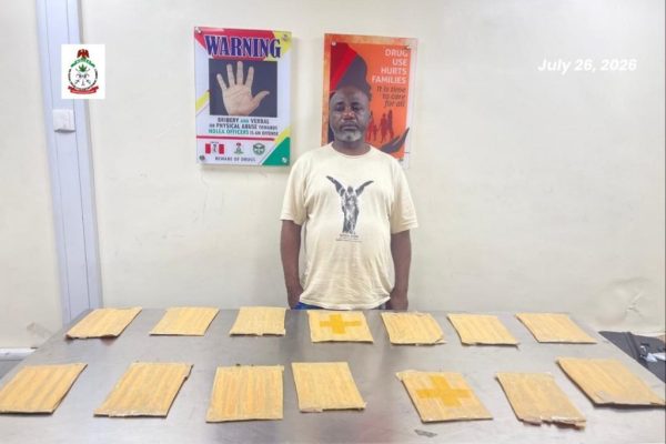Lagos trader arrested over cocaine concealed in food cartons bound for UK