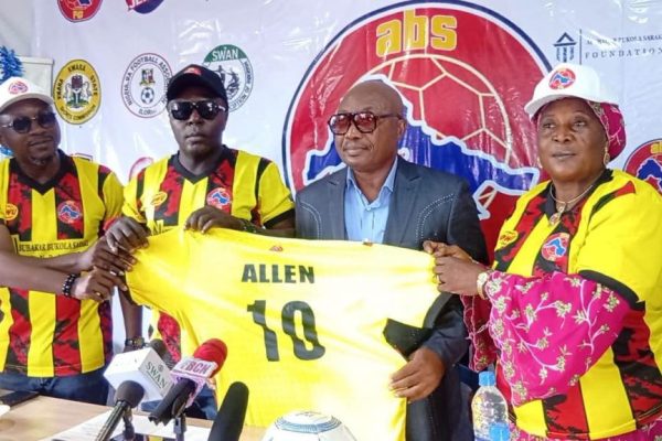 NNL: ABS FC unveil new head coach Festus Allen
