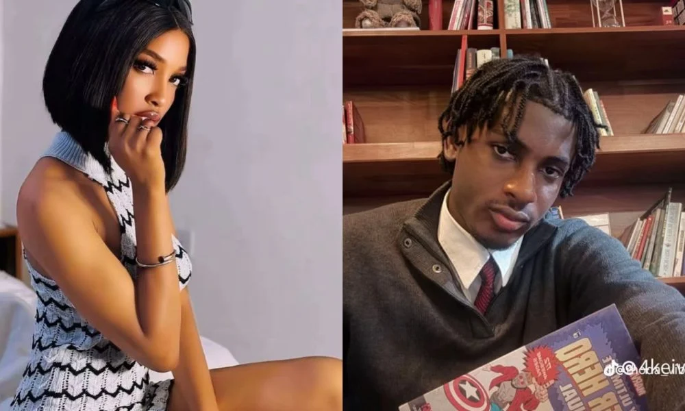 BBNaija: Fans react as Keivo interrupts Araga and Bluethopia’s intimate moment