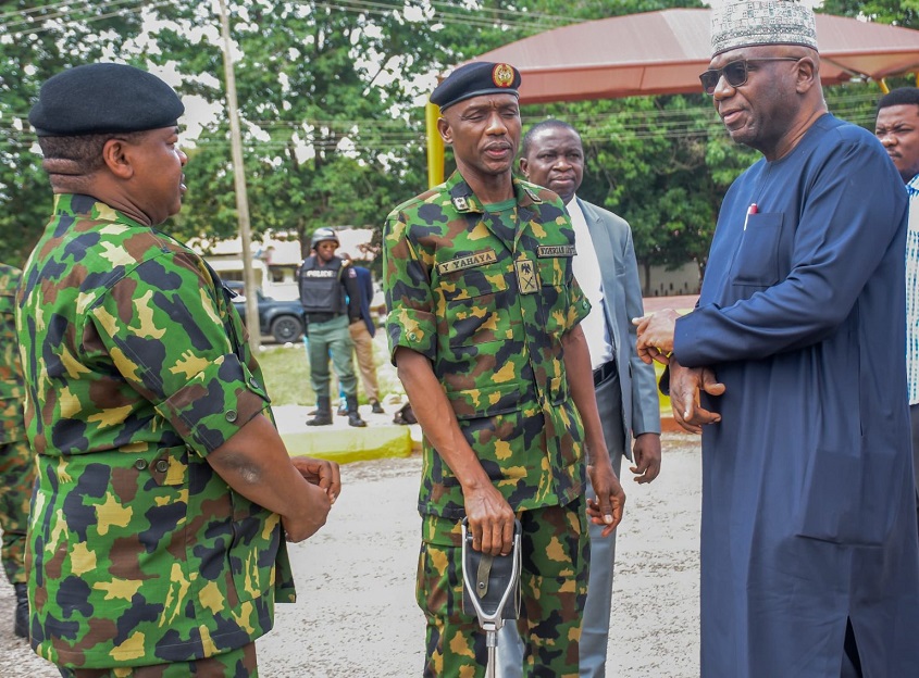Insecurity: Army Battalion arives in Kwara, heads to Pategi, Omu-Aran
